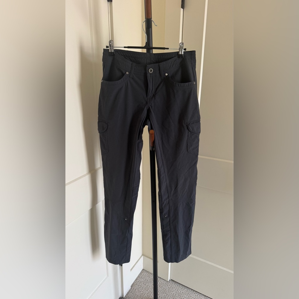 KÜHL Freeflex Roll-Up Pants | Black | Women’s Size 4R | Hiking/Travel